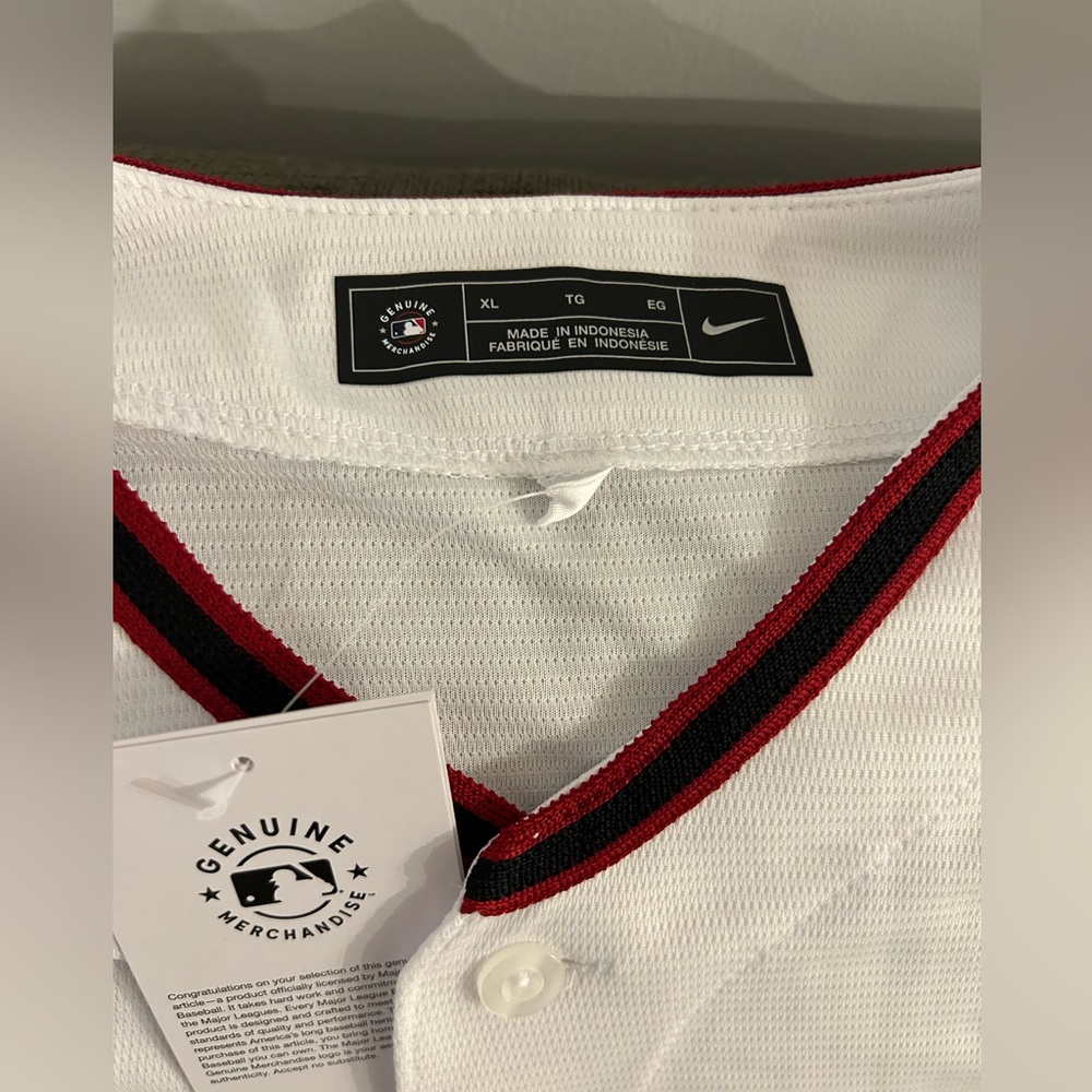 Nike Arizona Diamondbacks Baseball MLB White Jersey Men’s Size: XL - Picture 4 of 6